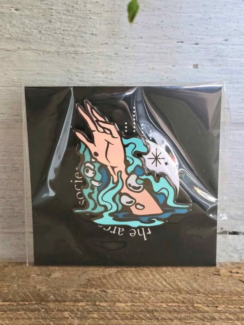 New Arcane Society Whispers of the Deep by Emma Hamm Hand Pin